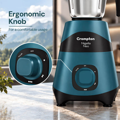 Crompton Nigella Neo 750 Watts Mixer Grinder | 4 Jar