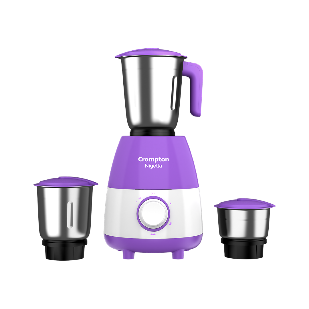 Crompton Nigella 500 W LX Mixer Grinder | 3 Jar