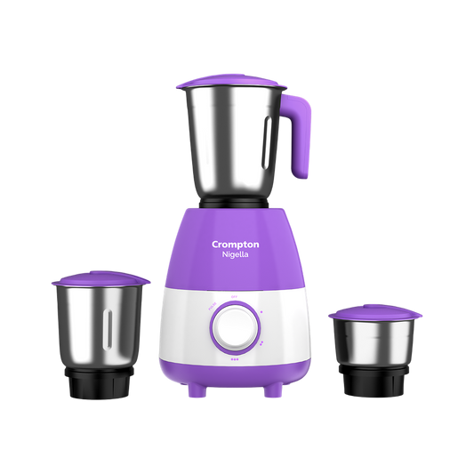 Crompton Nigella 500 W LX Mixer Grinder | 3 Jar