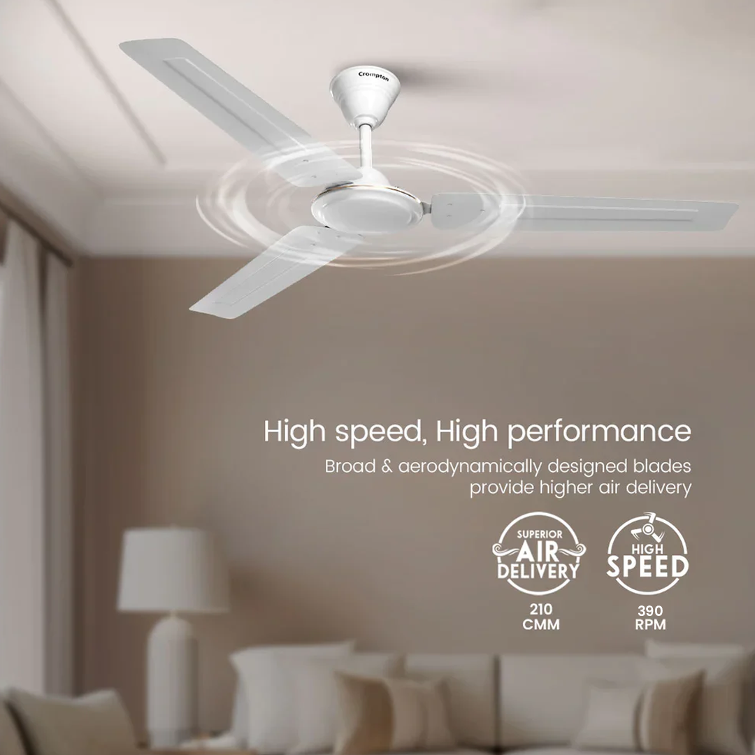 Crompton Surebreeze Sea Bliss | Star Rated Ceiling Fan