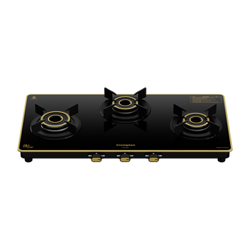 Crompton Oressa 3 Burner 72 cm Slim Glass Cooktop