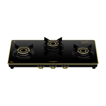 Crompton Oressa 3 Burner 72 cm Slim Glass Cooktop