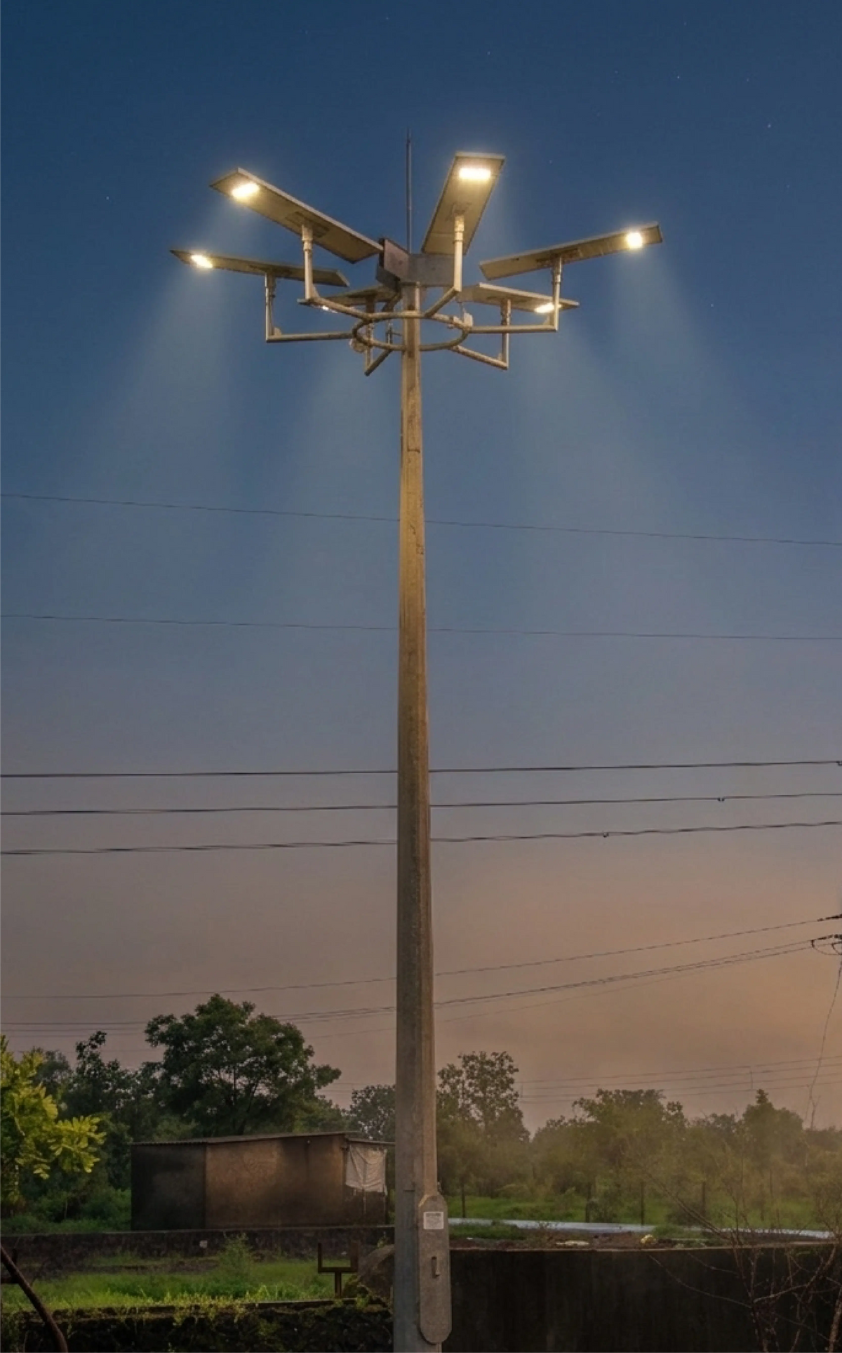 Solar High Mast