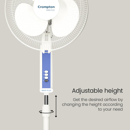Crompton Hiflo Wave Plus Pedestal Fan