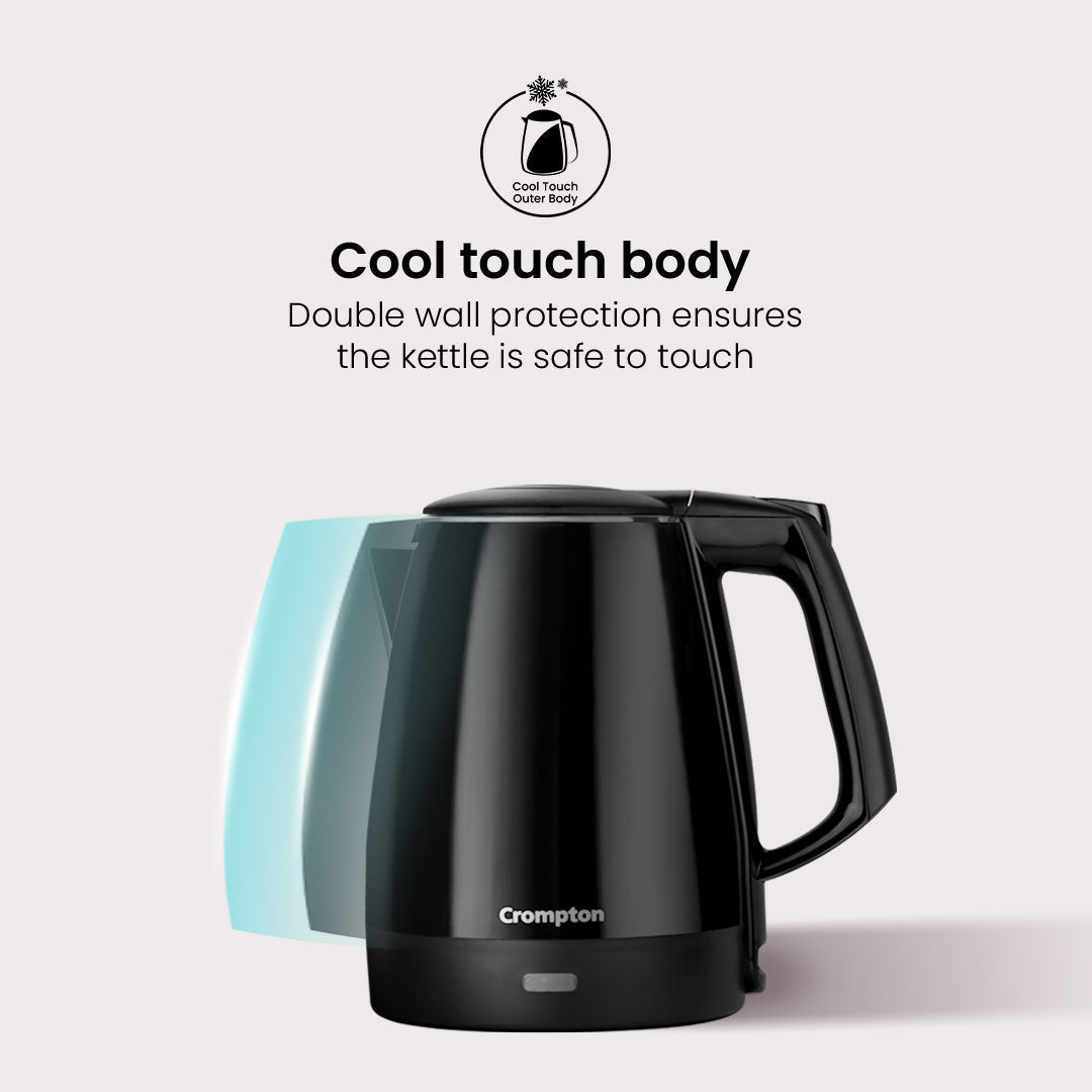 Shop Crompton ActivHot Cool Touch Electric Kettle Litres