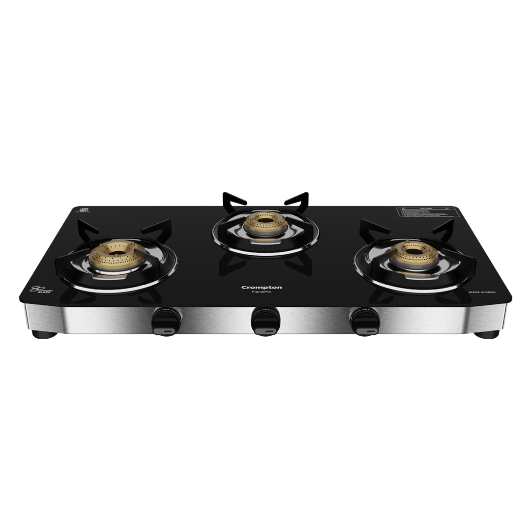 Crompton Cooktop FlamePro 3 Burner SS Body