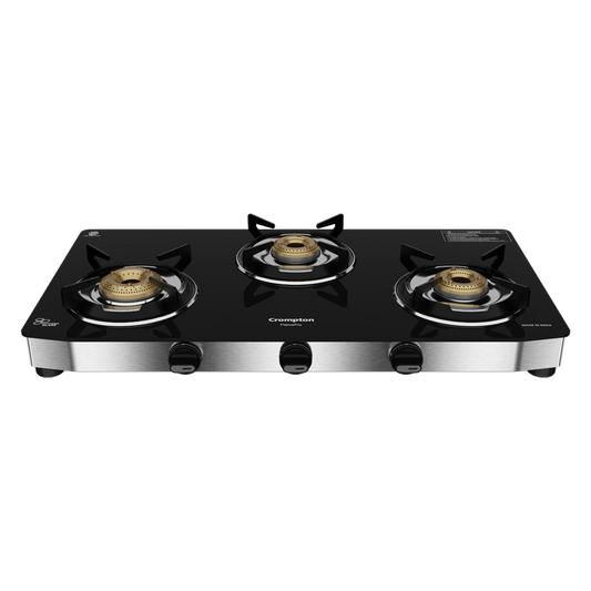 Crompton Cooktop FlamePro 3 Burner SS Body