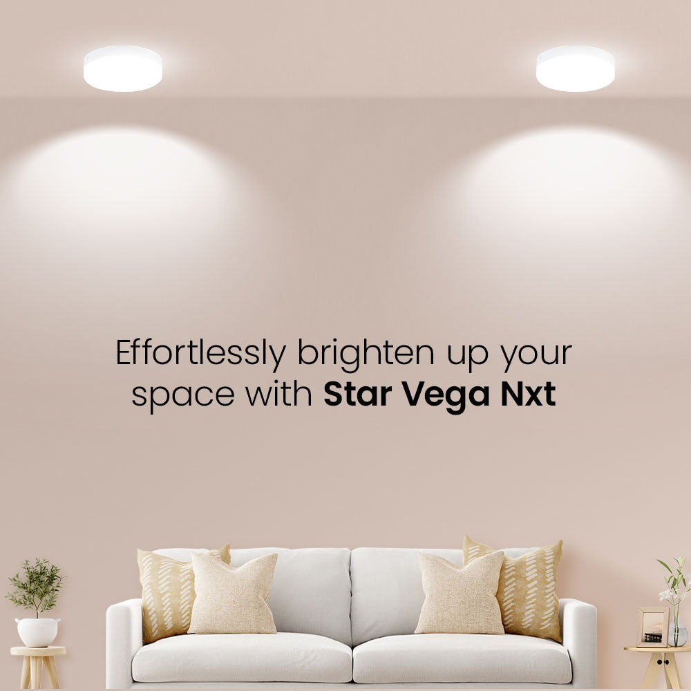 10W Star Vega Nxt Round Led Surface Panel