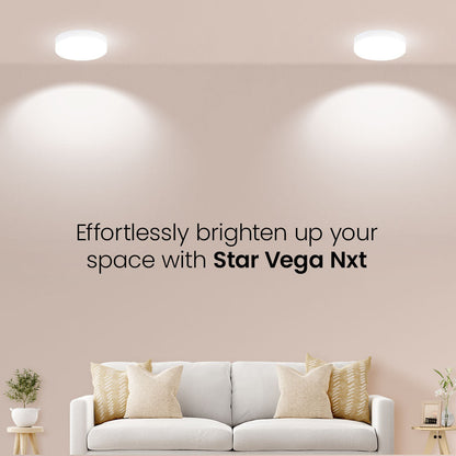 10W Star Vega Nxt Round Led Surface Panel