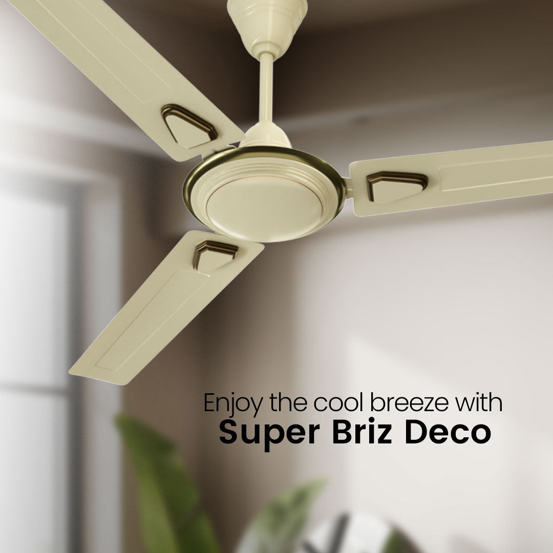 Crompton Surebreeze Super Briz Deco | Star Rated Ceiling Fan_20