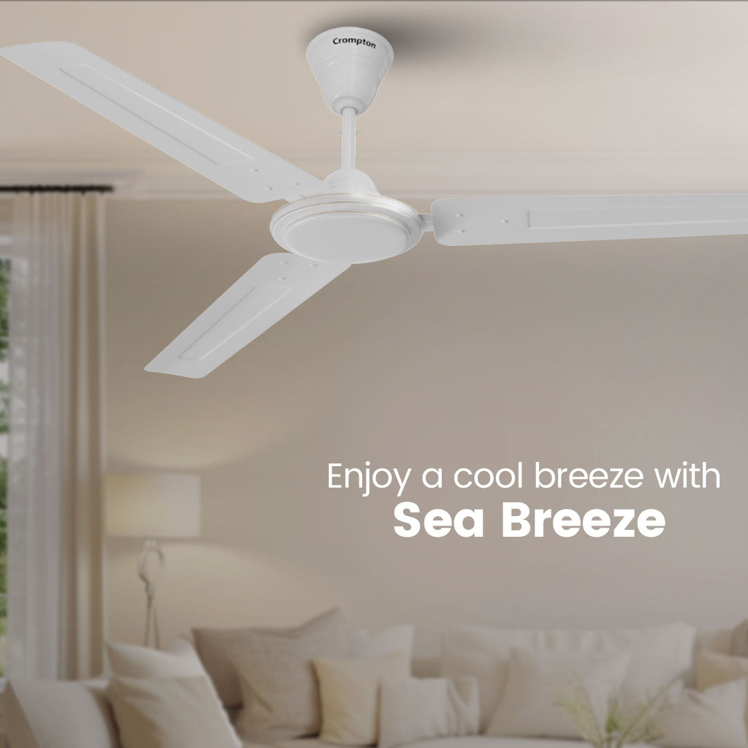 Crompton Surebreeze Sea Breeze | Star Rated Ceiling Fan
