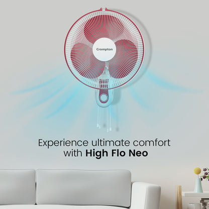 Crompton Hiflo Neo Wall Mounted Fan