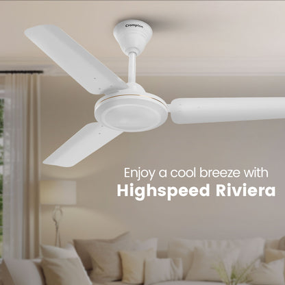 Crompton High Speed Riviera | Star Rated Ceiling Fan