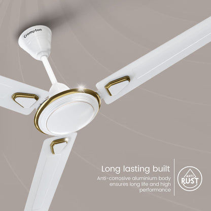 Crompton Surebreeze Super Briz Deco | Star Rated Ceiling Fan