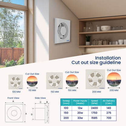Crompton Ventilus HS Exhaust Fan