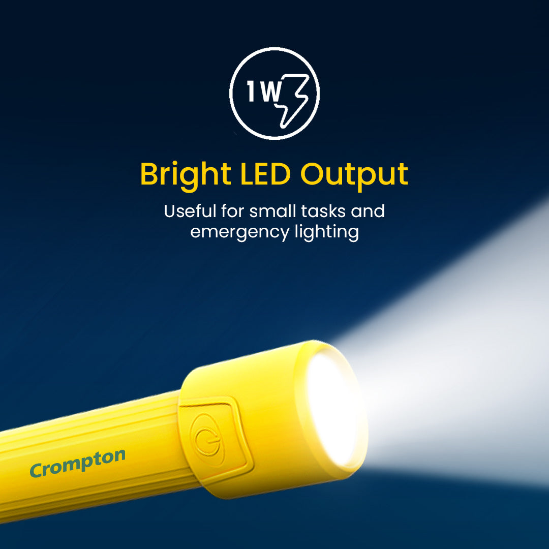 Crompton Beamer Mini 1W Led Torch
