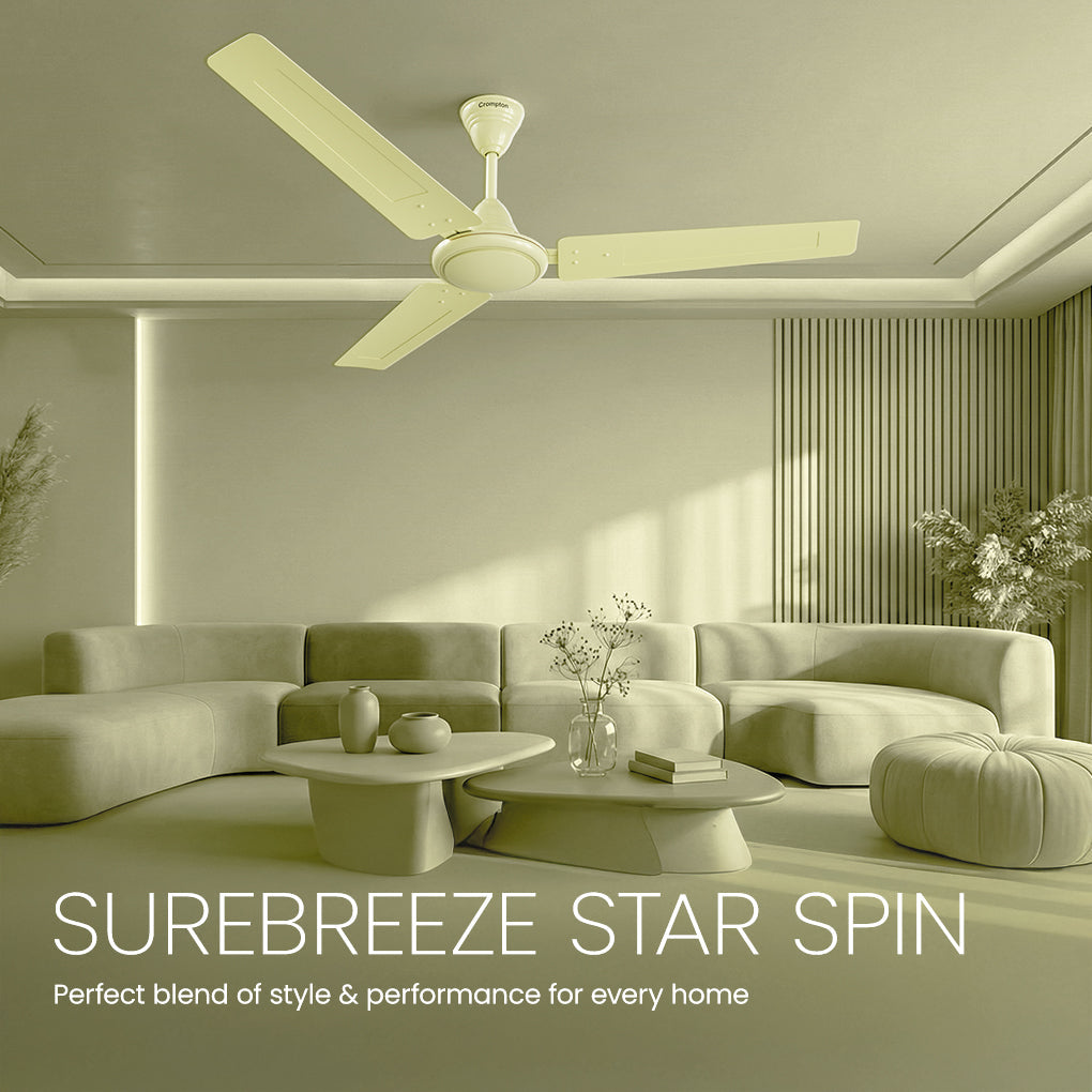 Crompton Surebreeze Star Spin | Ceiling Fan
