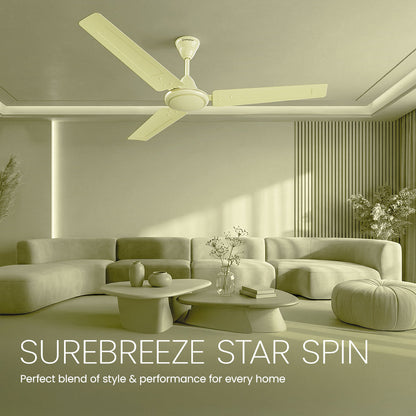 Crompton Surebreeze Star Spin | Ceiling Fan