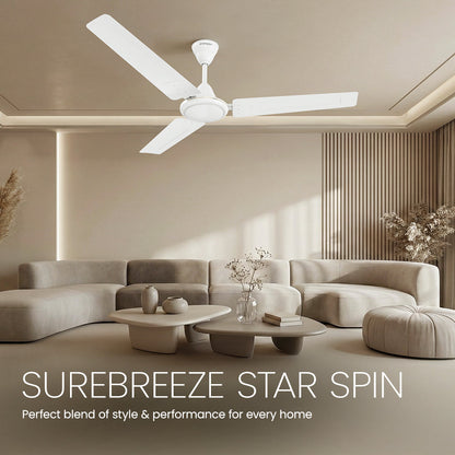 Crompton Surebreeze Star Spin | Ceiling Fan