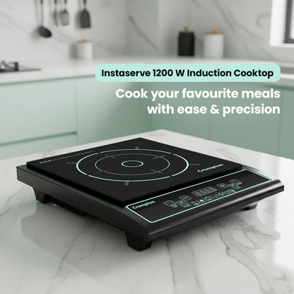 Crompton Instaserve 1200 W Induction Cooktop