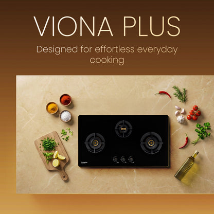 Crompton Hob Viona Plus 82 Cm 4 Burner