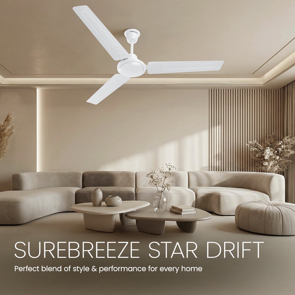 Crompton Surebreeze Star Drift 1200 MM | Ceiling Fan
