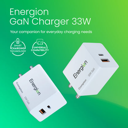 Crompton Energion Mobile GaN Charger QC+PD