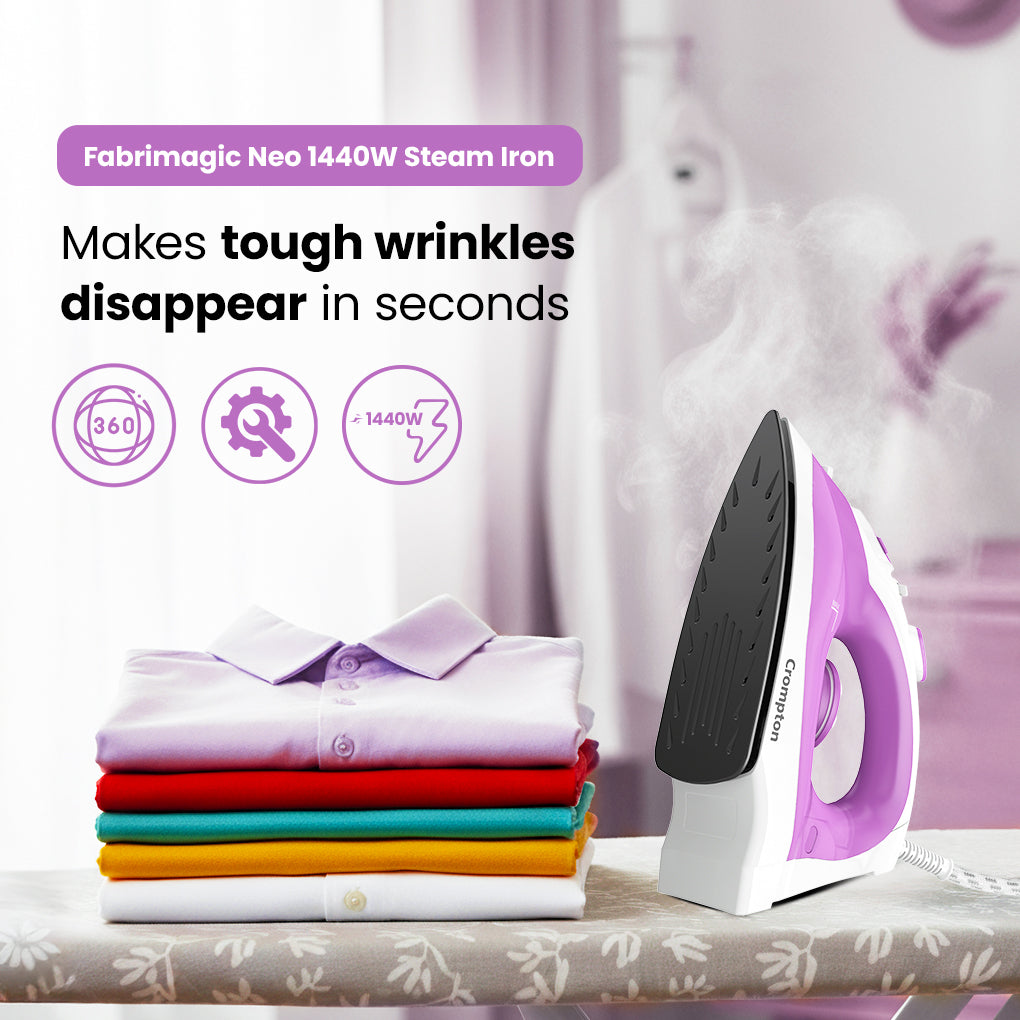 Crompton Fabrimagic Neo 1440 W Steam Iron