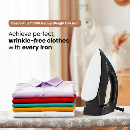 Crompton Desire Plus 1100W Heavy Weight Dry Iron