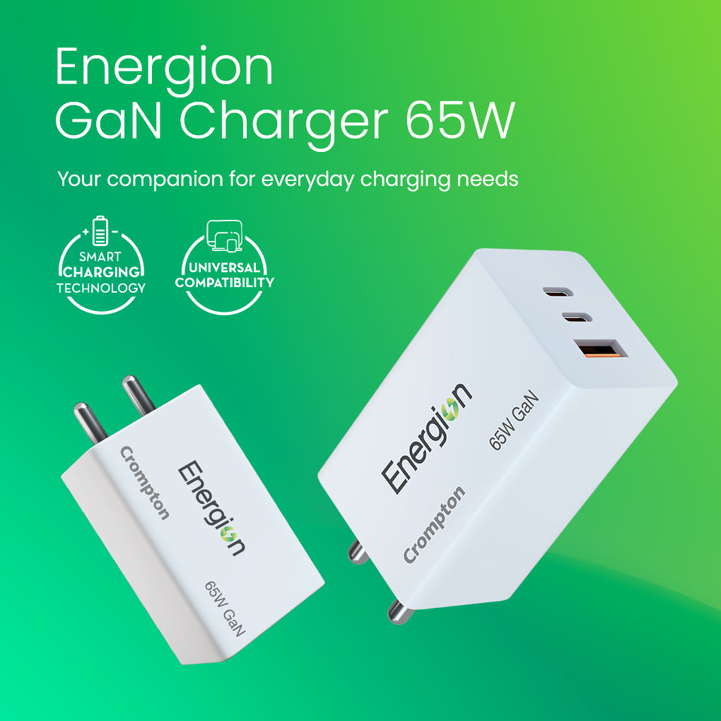 Crompton Energion Mobile GaN Charger QC+PD_9