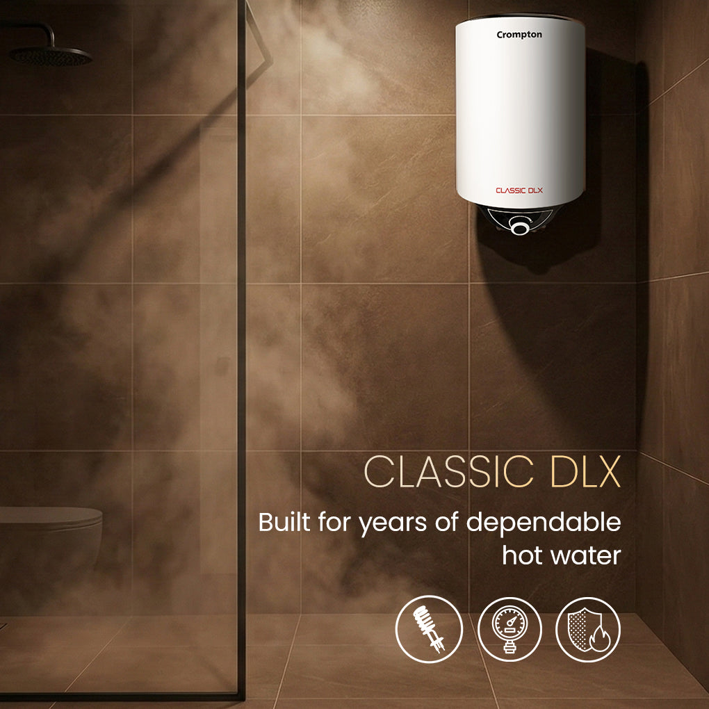 Crompton Classic DLX, 2000W Storage Water Heater_2