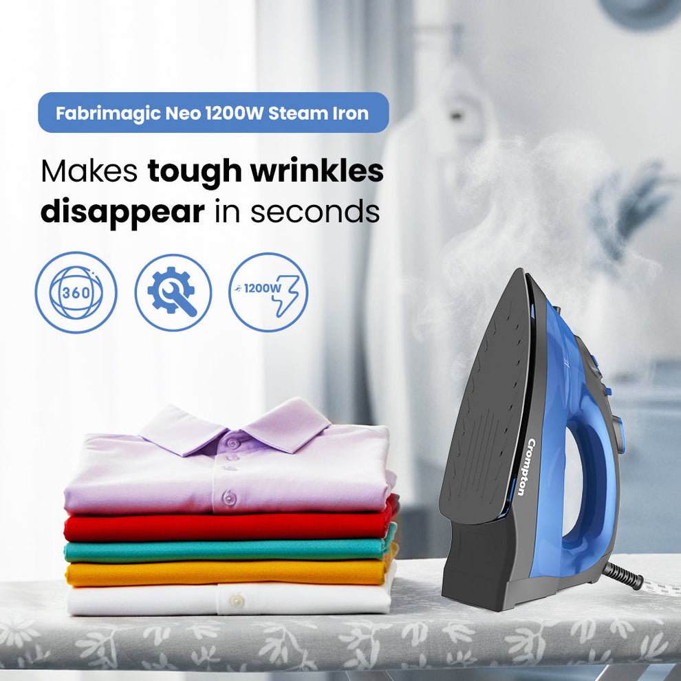 Crompton Fabrimagic Neo 1200 W Steam Iron - high-quality product