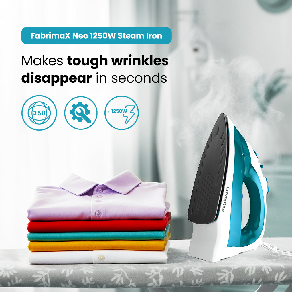 Crompton FabrimaX Neo 1250 W Steam Iron