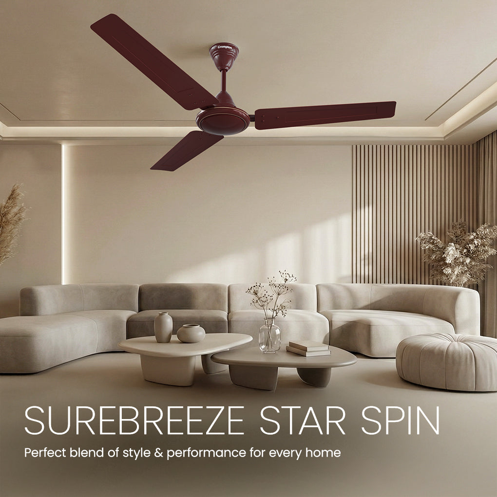 Crompton Surebreeze Star Spin | Ceiling Fan