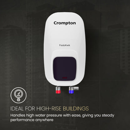 Crompton FestoKwik, 3000W Instant Water Heater