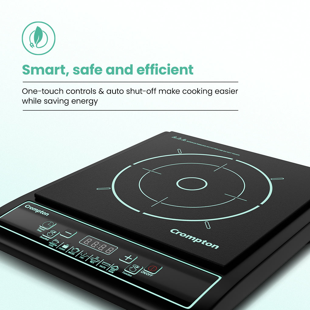 Crompton Instaserve 1200 W Induction Cooktop