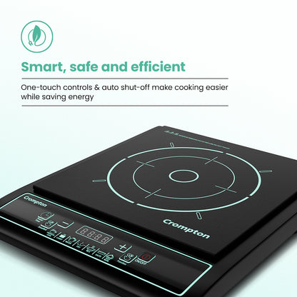 Crompton Instaserve 1200 W Induction Cooktop