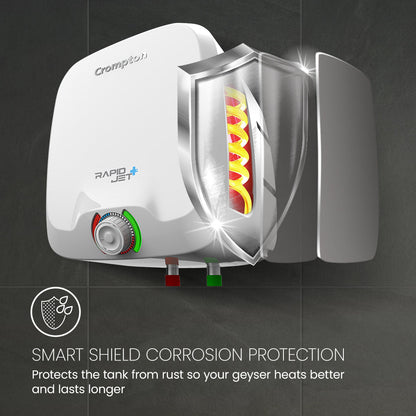 Crompton Rapid Jet Plus, 2000W Storage Water Heater