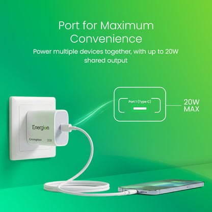 Crompton Energion Mobile Charger 20W PD