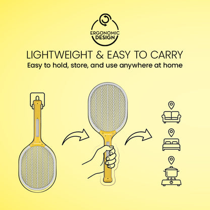 Crompton Zappy Duo W Stand | Mosquito Racquet