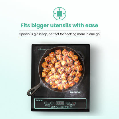 Crompton Instaserve 1200 W Induction Cooktop