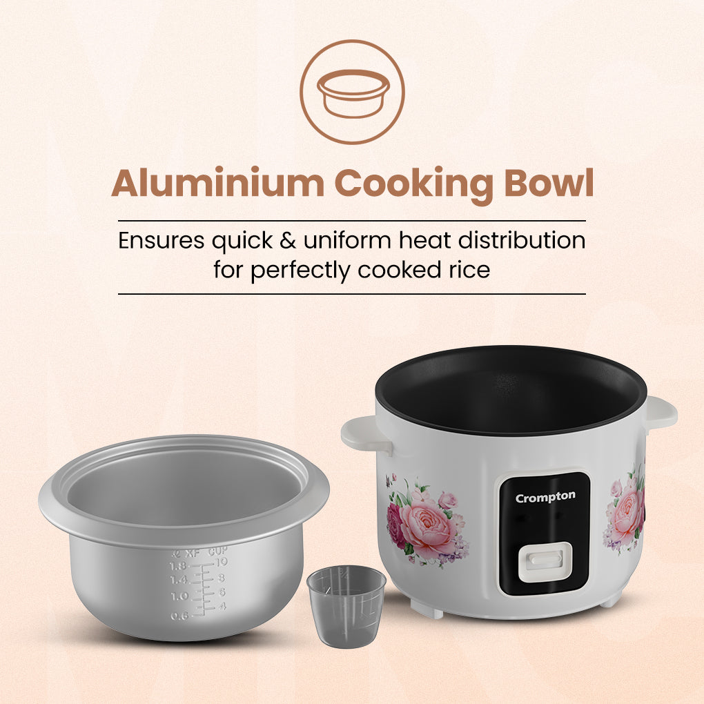 Crompton MRC 1.8D 1.8L Electric Rice Cooker
