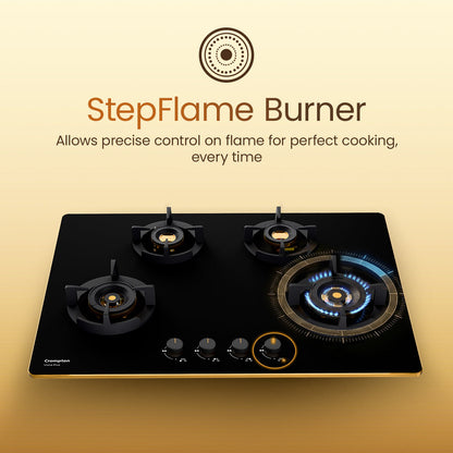 Crompton Hob Viona Plus 82 Cm 4 Burner