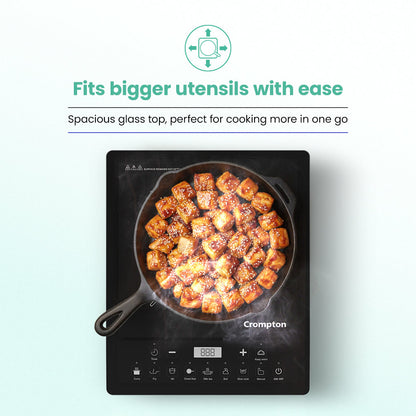 Crompton Instaserve 1600 W Induction Cooktop