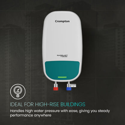 Crompton Rapidjet TDS 2000, 3000W Instant Water Heater 3 Litre