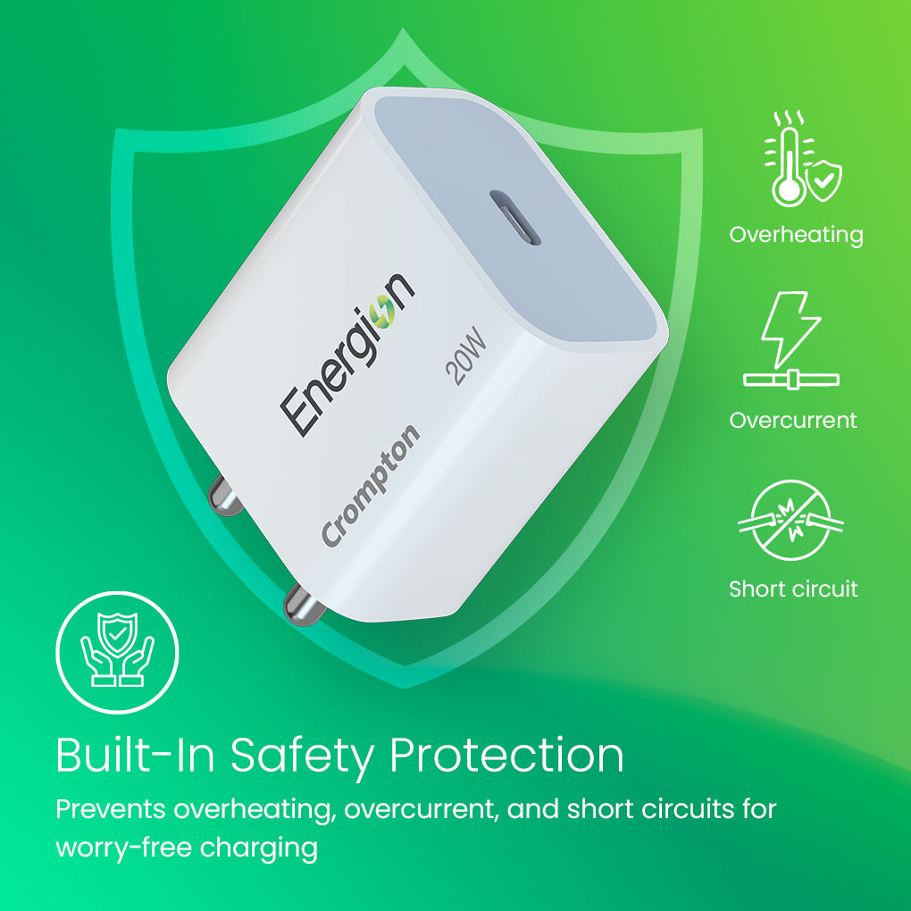 Crompton Energion Mobile Charger 20W PD_4
