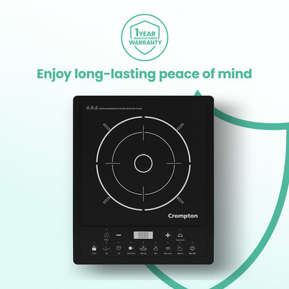 Crompton Instaserve 1600 W Induction Cooktop