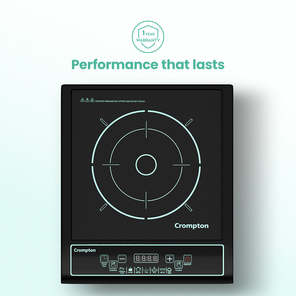 Crompton Instaserve 1200 W Induction Cooktop