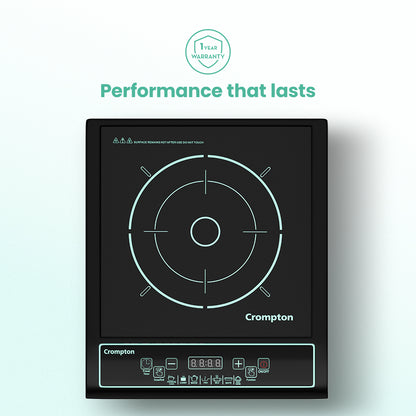 Crompton Instaserve 1200 W Induction Cooktop