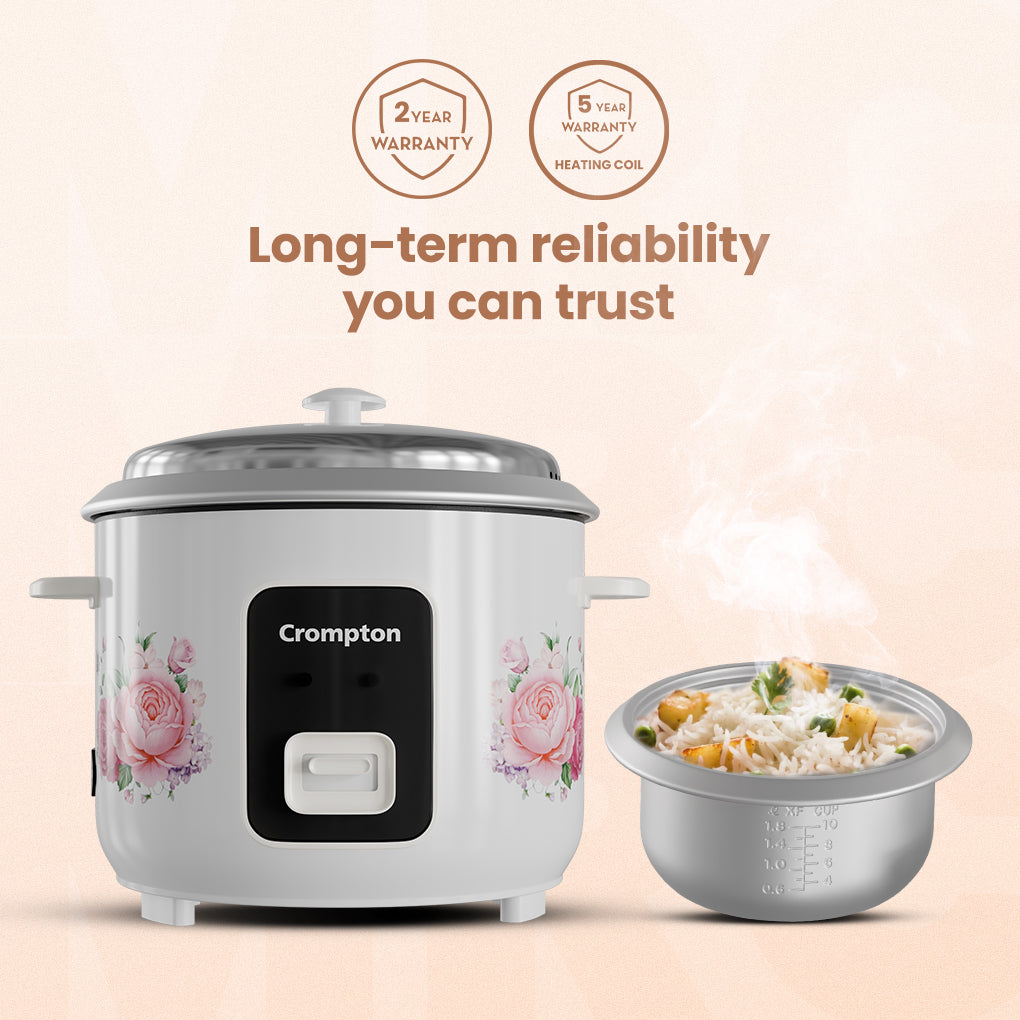 Crompton MRC 1.8D 1.8L Electric Rice Cooker